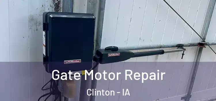Gate Motor Repair Clinton - IA