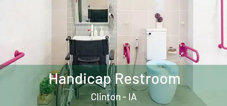  Handicap Restroom Clinton - IA