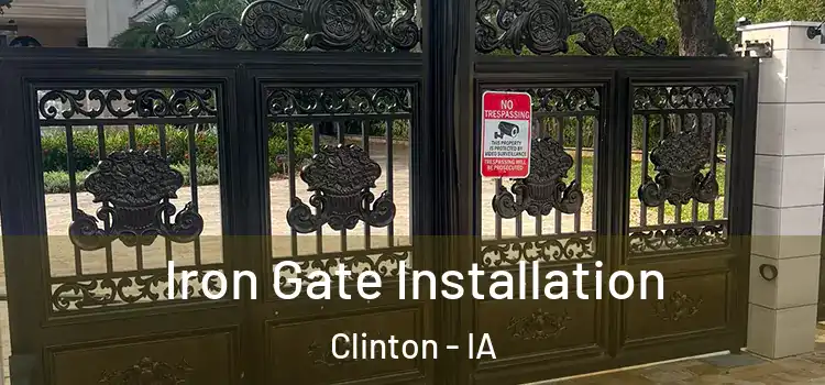 Iron Gate Installation Clinton - IA