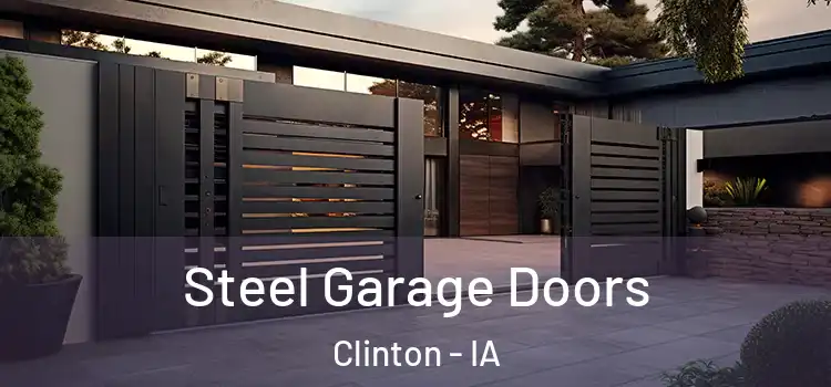 Steel Garage Doors Clinton - IA